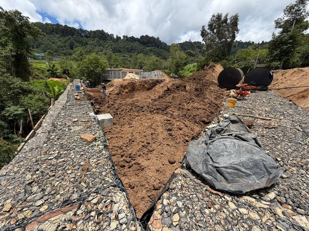 Estabilización de ladera