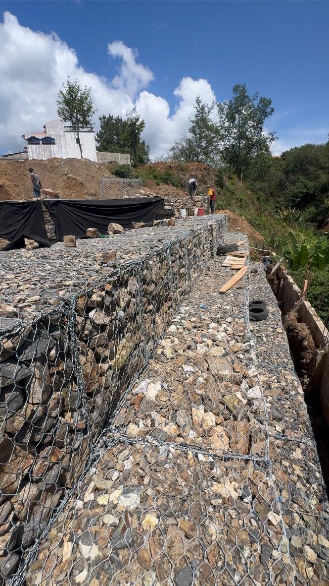 Construcción de gaviones
